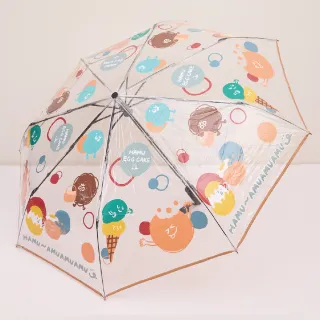 【hahababy】HAMU哈姆透明折疊雨傘(富雨洋傘聯名款/MIT製作)