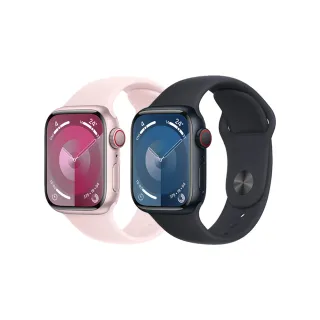 【Apple】Apple Watch S9 LTE 45mm(鋁金屬錶殼)