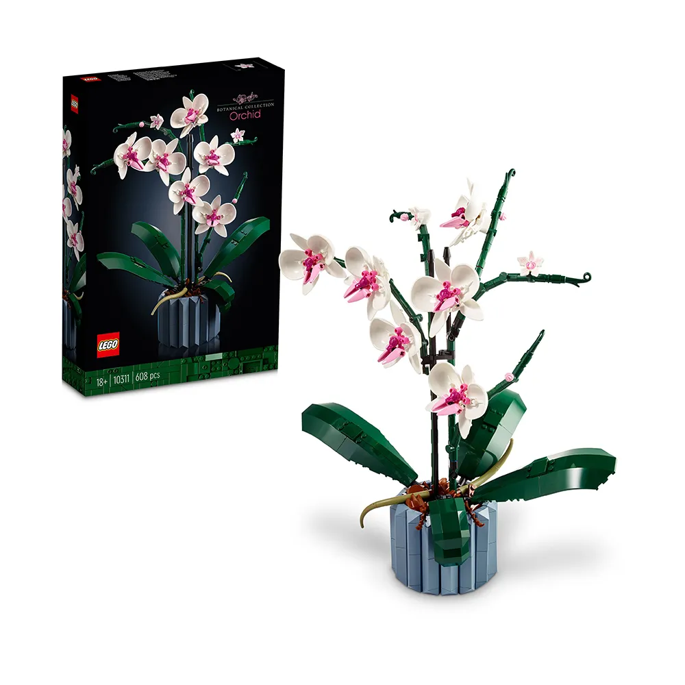 【LEGO 樂高】Botanicals 10311 蘭花(花藝 植栽 居家擺設 DIY 母親節禮物)