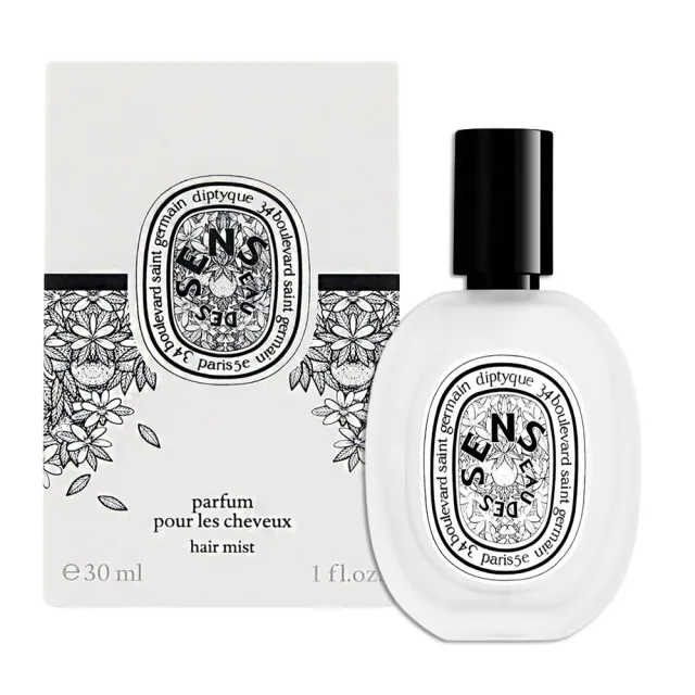 即期品【Diptyque】髮香噴霧30ml任選1款(杜桑/感官之水/肌膚之華/玫瑰之水-國際航空版)