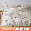 【DUYAN 竹漾】60支100%天絲 雙人四件式床包兩用被組-多款任選(天絲床包 涼被 涼感床包)