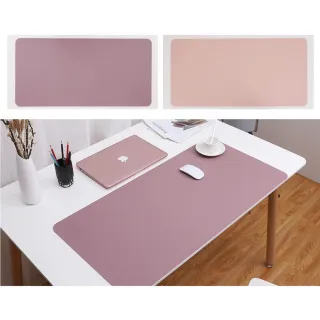 【全方位戶外用品館】雙面皮革止滑桌墊 90x45(滑鼠墊 辦公桌墊 電腦桌墊 客製化 止滑 桌墊 滑鼠墊 桌墊)