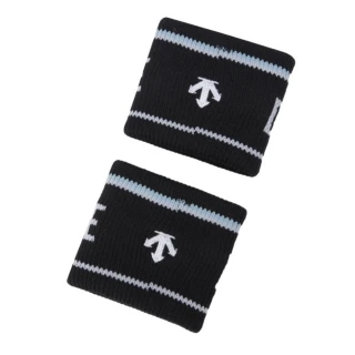 【DESCENTE】迪桑特 腕帶 運動 訓練 TRAINING COOLINGWRISTBAND 藍 DS25SSUA20199
