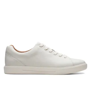 【Clarks】男鞋 Un Costa Lace 全皮面板鞋風潮綁帶休閒鞋(CLM40164C)