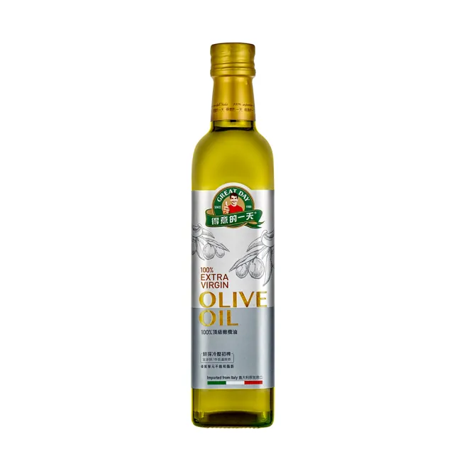 【得意的一天】頂級初榨橄欖油500ml/瓶(可生飲/2025-2026國際風味大獎1星)