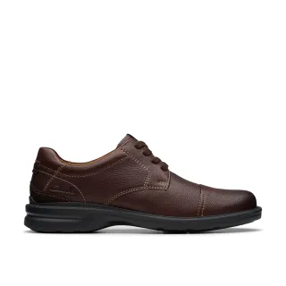 【Clarks】男鞋 Gessler Cap 輕鬆自如橫飾正裝休閒鞋(CLM79430C)