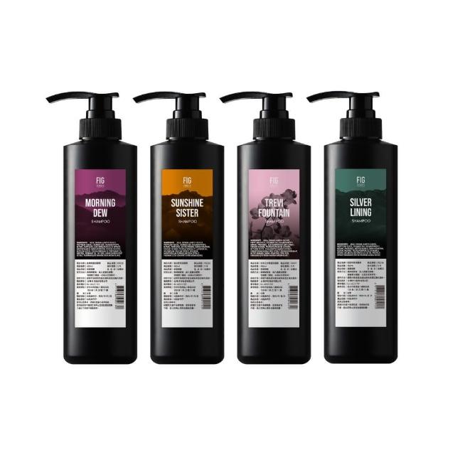 【伊聖詩】FIG 修護洗髮精480ml(多款任選/晨曦朝露/陽光普照/雨過天晴/生命之水)