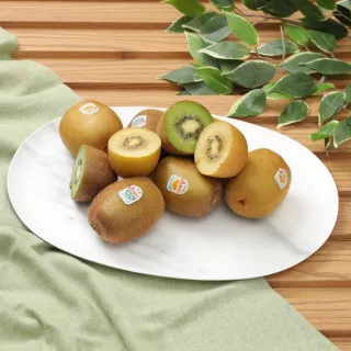 【RealShop 真食材本舖】紐西蘭Zespri 雙拼綠色＋黃金奇異果 約3.3kg±10%(18-22顆裝 大果大顆)