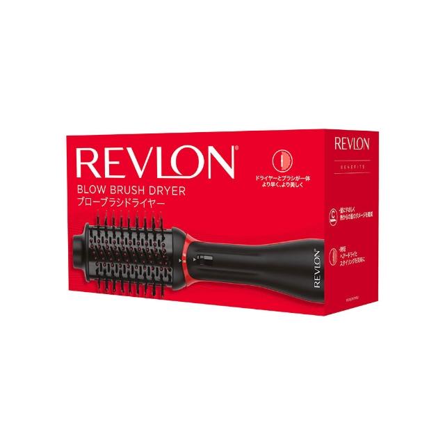 【限量福利品★REVLON 露華濃】蓬髮吹整梳/多功能吹風機/造型器/整髮梳/捲髮器/髮梳(RVDR5298TWBLK)