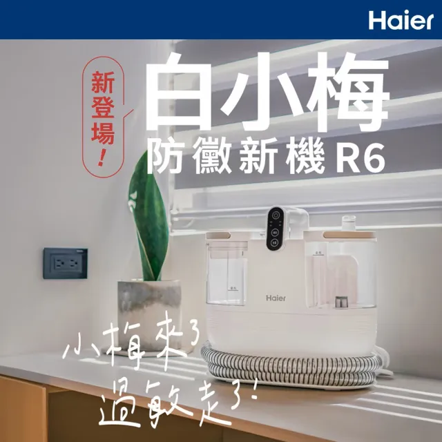 【Haier 海爾】白小梅防黴織物清潔機(R6)