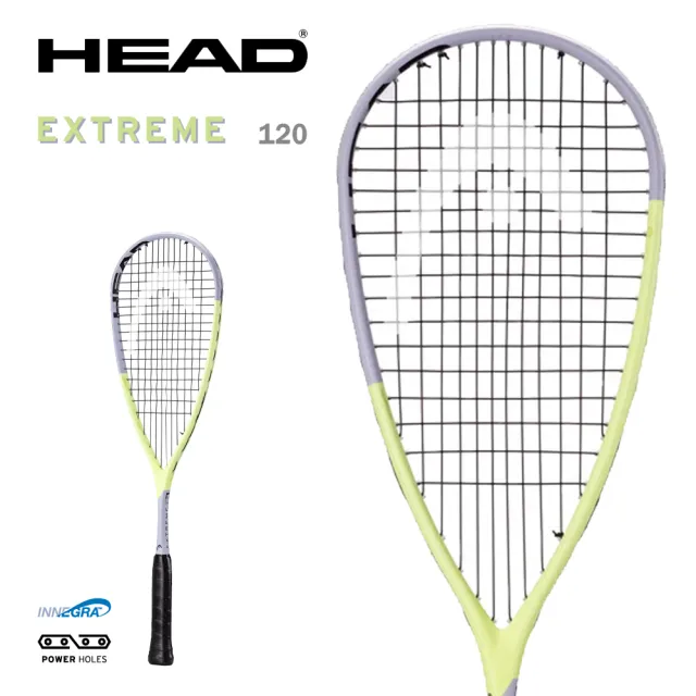【HEAD】壁球拍 Extreme 120 壁拍 212055(加碼贈壁球*1+不織布拍袋*1)