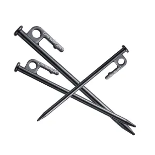 【Campingmoon 柯曼】柯曼營釘 T30 大黑釘(悠遊戶外)