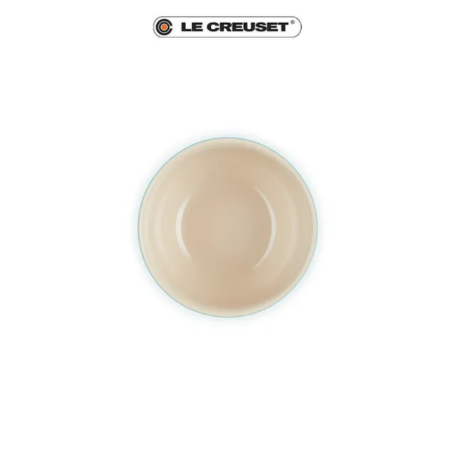 【Le Creuset】瓷器韓式飯碗350ml(土耳其藍)