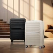 【Samsonite 新秀麗】20吋 OCTOLITE NEO 可擴充大容量防盜拉鍊輕量PP耐衝擊行李箱/水漾箱/登機箱(黑)