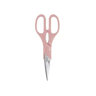 【LocknLock 樂扣樂扣】官方直營 超銳利全能萬用剪刀 22cm(食物剪/霧粉)