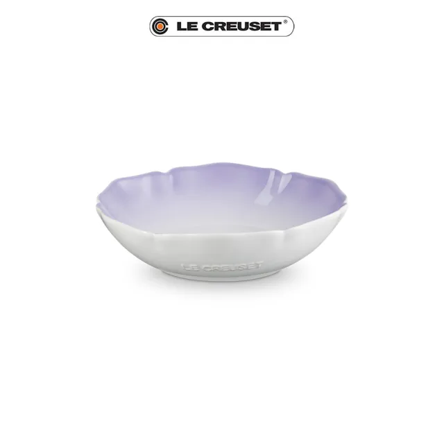 【Le Creuset】凡爾賽花園系列瓷器深圓盤20cm(淡粉紅/淡粉紫/櫻花粉/湖水綠)