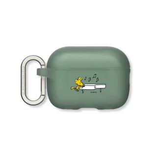 【RHINOSHIELD 犀牛盾】AirPods Pro2/Pro/第4/3/2/1代 無線耳機保護殼/史努比-鋼琴家胡士托(Snoopy)