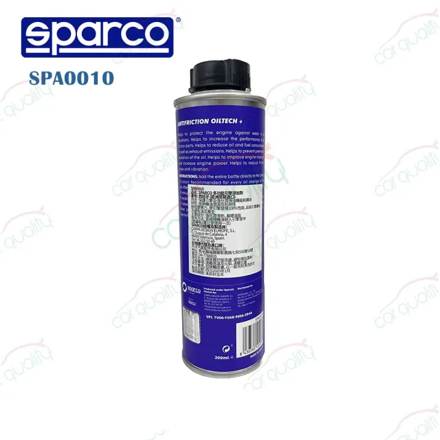 【Sparco】SPARCO 汽柴油 引擎機油潤滑機油精 SPA0010 250ml  整箱10入(車麗屋)