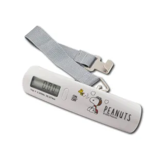 【DRETEC】Snoopy史努比聯名款_日本電子行李秤-50kg-手提式-純淨白(LS-107WTPN)