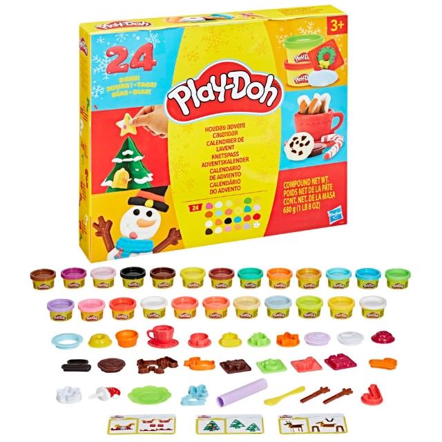 【PLAYDOH 培樂多】黏土系列(節慶倒數月曆)