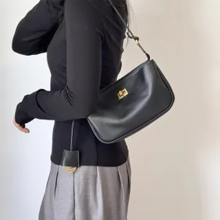 【KT DADA】雙11 隨身包 小香風 真皮包包 腋下包 牛皮包包 高級感 送女友 包包 皮包 女生包包  