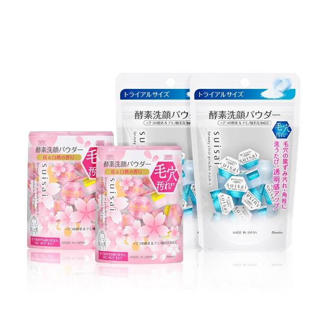 【Kanebo 佳麗寶】suisai 櫻花淨透酵素粉2+2特惠組