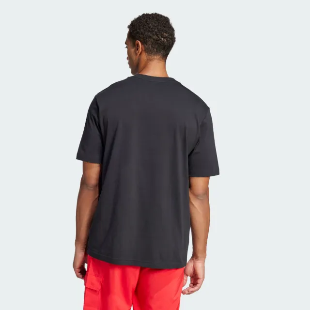 【adidas 愛迪達】ESSENTIALS LINEAR 短袖上衣 T恤 男 JE8993