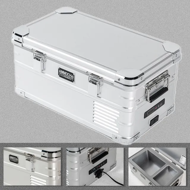 【BARRACK09】AMMOCHILL 20L雙槽單溫控車載行動冰箱(露營冰箱 車載冰箱 戶外冰箱 行動冰箱)
