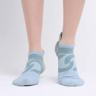 【FOOTER】環形360度減壓船短襪(T100-淺藍)