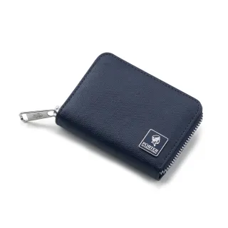 【PORTER INTERNATIONAL】交換禮物 復古品味MORI零錢包(黑)