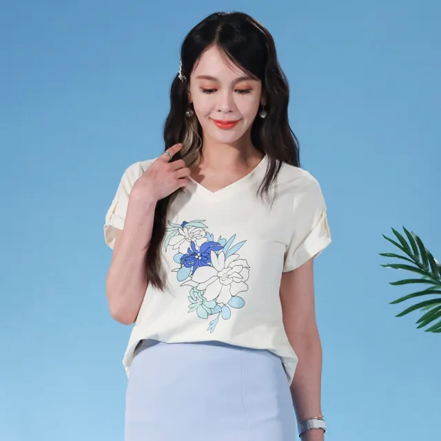 LLS柔彩輕感棉手繪修身衣