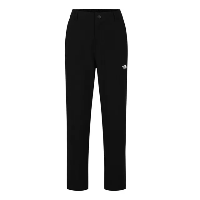 【The North Face】TNF 休閒 運動 防潑水長褲 W ESSENTIALS ANKLE PANT - AP 女 黑(NF0A8CJUJK3)