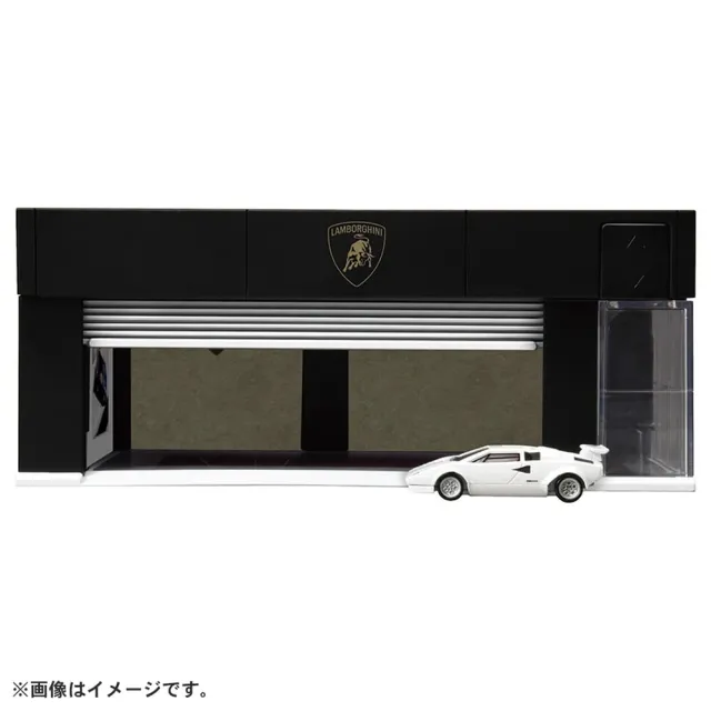 【TOMICA】電動車庫 藍寶堅尼版