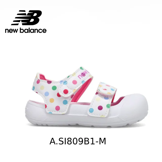【NEW BALANCE】NB 童鞋_男童/女童_繽紛色包腳趾涼鞋