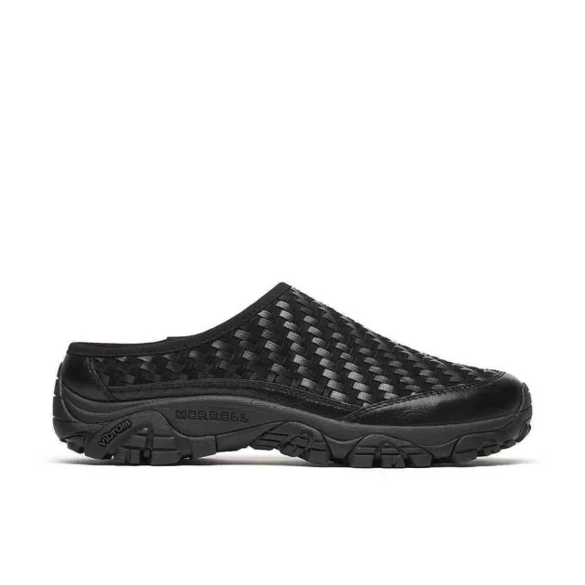 【MERRELL】Moab 2 Slide Ltr Woven Se 男女 休閒鞋 穆勒鞋 黑(ML2032949)
