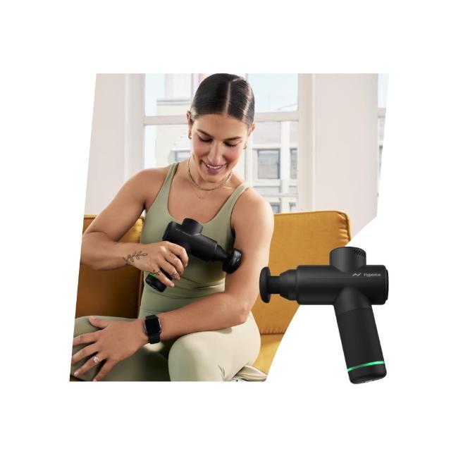 【Hyperice】HYPERVOLT GO 2 無線震動按摩槍(筋膜槍 午夜黑/ 新年禮物 孝親禮物)