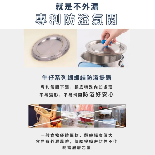 【UCOM 瑞康屋】福利品-麻吉貓系列1L 防溢提鍋14CM