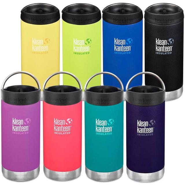 【Klean Kanteen】TKWide 寬口保溫瓶355ml(手提咖啡蓋)