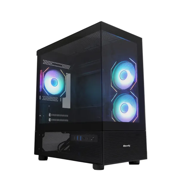 【微星平台】i7二十核RTX 5060 Ti 16G{新武鬥神}電競機(i7-14700F/B760/16G D5/1TB)