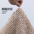 【百鈴】Aqua亮麗柔軟絨毛防滑吸水地墊5條(地墊/地毯/吸水墊/防滑地墊/室內地墊/雪尼爾)