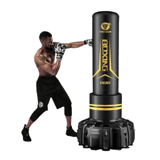 SUNHO三禾 拳擊沙袋 立式沙袋 訓練柱 沙包 不倒翁 1.7米拳擊柱 可調節腰靶 吸盤底座 可注水灌沙