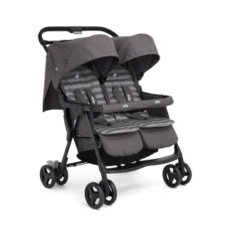 【Joie官方旗艦】Aire Twin雙胞胎嬰兒推車(嬰兒推車/輕便手推車/雙寶推車)