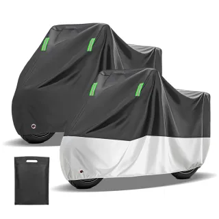 【YORI 優里】機車車罩(機車罩黑色 機車套 機車龍頭罩 重機車罩 機車防塵套 機車雨罩 摩托車車罩)