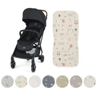 【Joie官方旗艦】tourist 自動秒收推車+西班牙製bimbidreams透氣坐墊(momo獨家組)