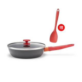 【ZWILLING 德國雙人】Now Plus黑曜鍋 IH不沾深平底鍋24cm/新舊包裝隨機出貨(德國雙人牌集團官方直營)