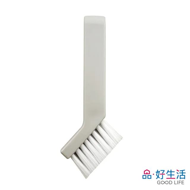 【GOOD LIFE 品好生活】廚房用可掛式L型烤網/濾網用清潔刷(日本直送 均一價)