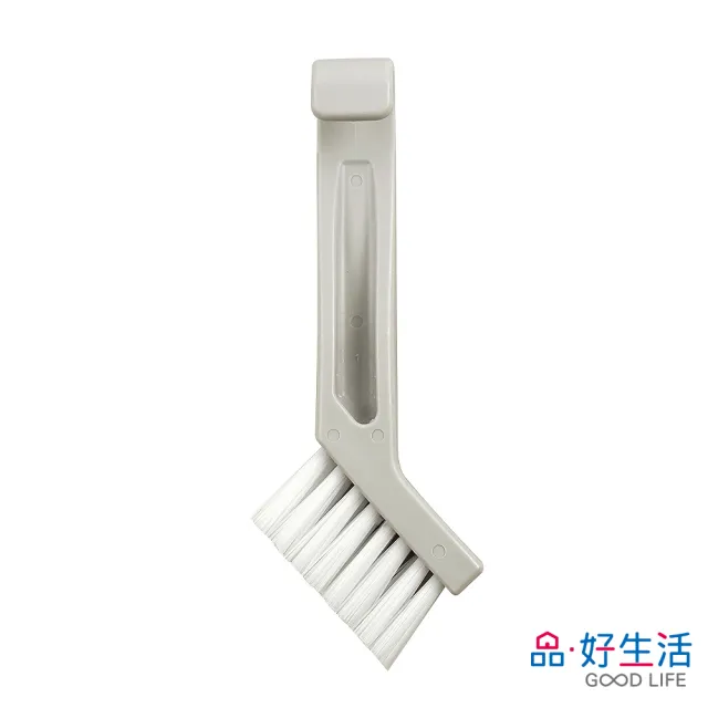 【GOOD LIFE 品好生活】廚房用可掛式L型烤網/濾網用清潔刷(日本直送 均一價)