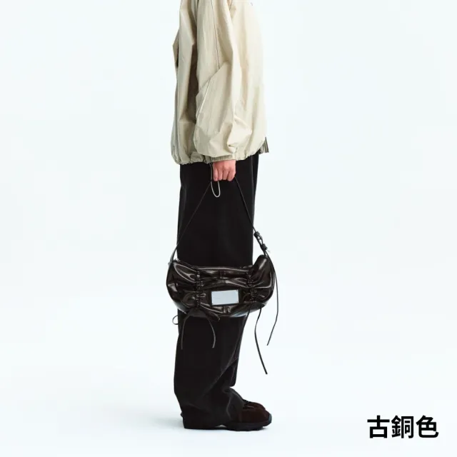 【MATIN KIM】官方旗艦 蝴蝶結半月包 腋下包 肩背包(多款任選)