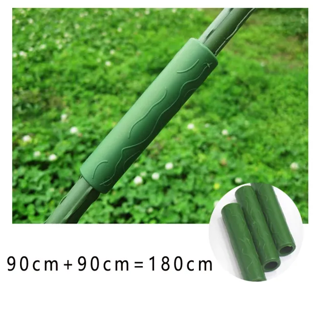 【poko】20mm最粗勇180公分 10入組附鐵絲扣(菜棚 鐵竹竿 加粗園藝植物桿 藤蔓攀藤架)