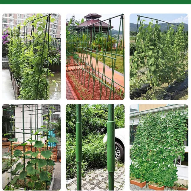 【poko】20mm最粗勇180公分 10入組附鐵絲扣(菜棚 鐵竹竿 加粗園藝植物桿 藤蔓攀藤架)